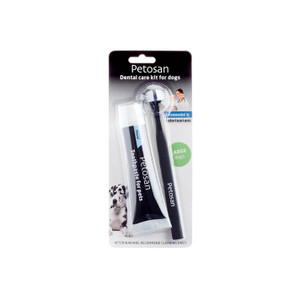 Petosan Dental Toothpaste/Brush Kit - Large Dogs
