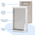PetSafe® Staywell® Aluminium Pet Door, Small