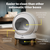 PetSafe® ScoopFree SmartSpin™ Self-Cleaning Litter Box