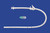 Silicone Chest Tube - 12Fr X 38cm (15in) - 5cm Of Fenestrations, Female Luer Lock