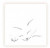 Sarah Brown Sympathy Card - Sleeping Cat Sketch - PACK OF 10