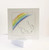 Sarah Brown Sympathy Card  - Cat Under the Rainbow - Pack 10