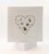 Sarah Brown Sympathy Card  - Cat Heart - Pack 10