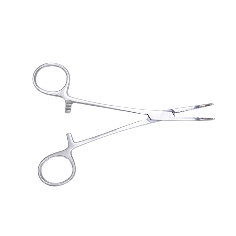 ZebraVet Forceps - Spencer Wells - Curved