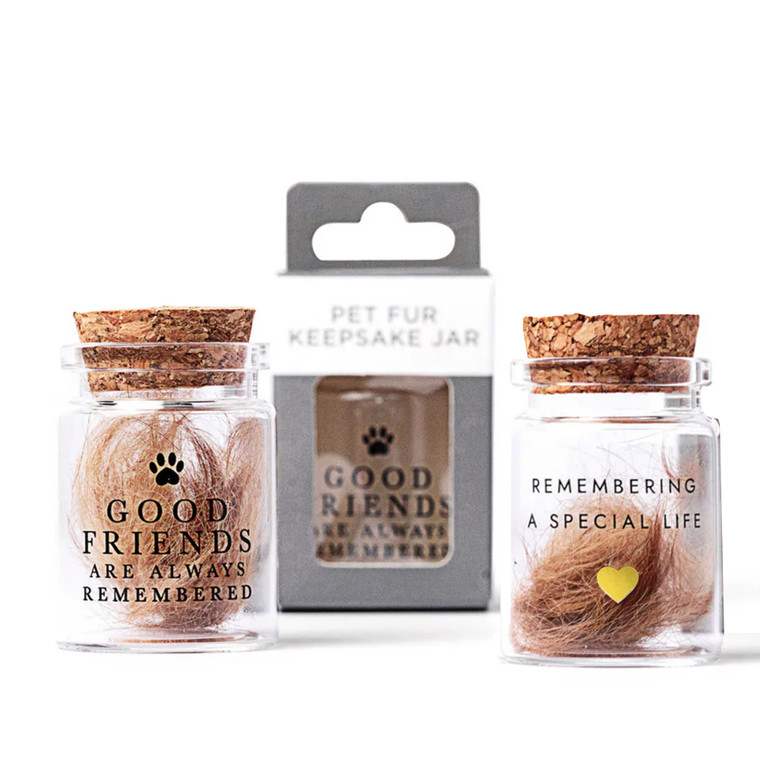 Pet Fur Keepsake Jars
