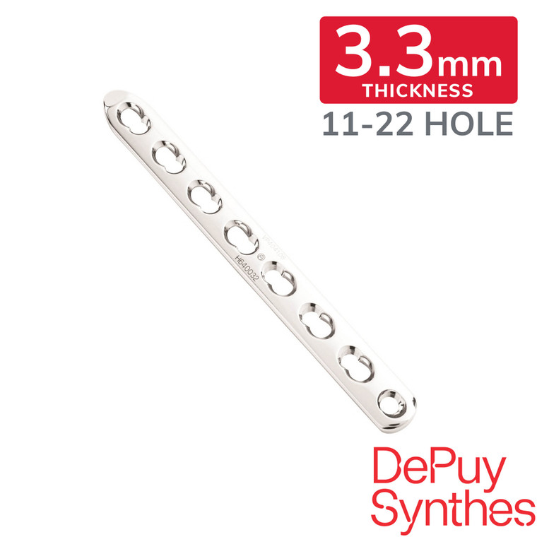 3.5mm LCP Narrow Plates 3.3mm Thick: 11-22 Hole