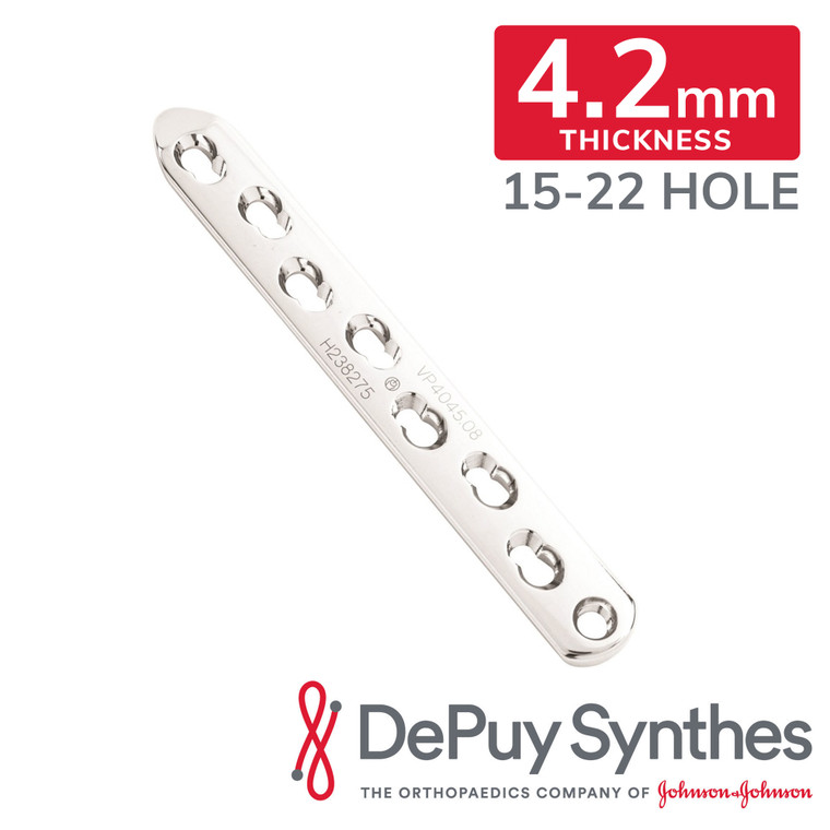 3.5mm LCP Broad Plates 4.2mm Thick: 15-22 Hole