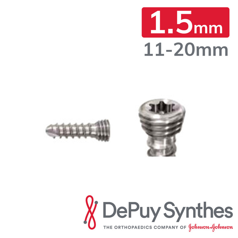 1.5mm LCP Modular System - Locking Screws: 11-20mm
