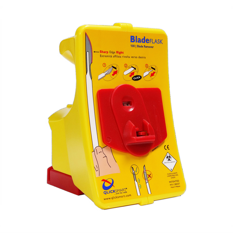 Qlicksmart Scalpel Blade Flask