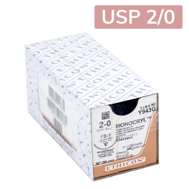 Monocryl / Monocryl Plus USP 2/0