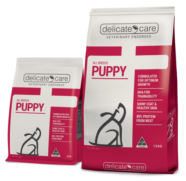 Delicate Care: Canine Puppy Food