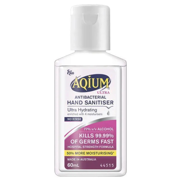 Aqium Ultra Antibacterial Hand Sanitiser - 60ml