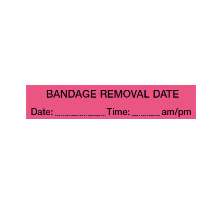 Labels - Bandage Removal - Roll 500