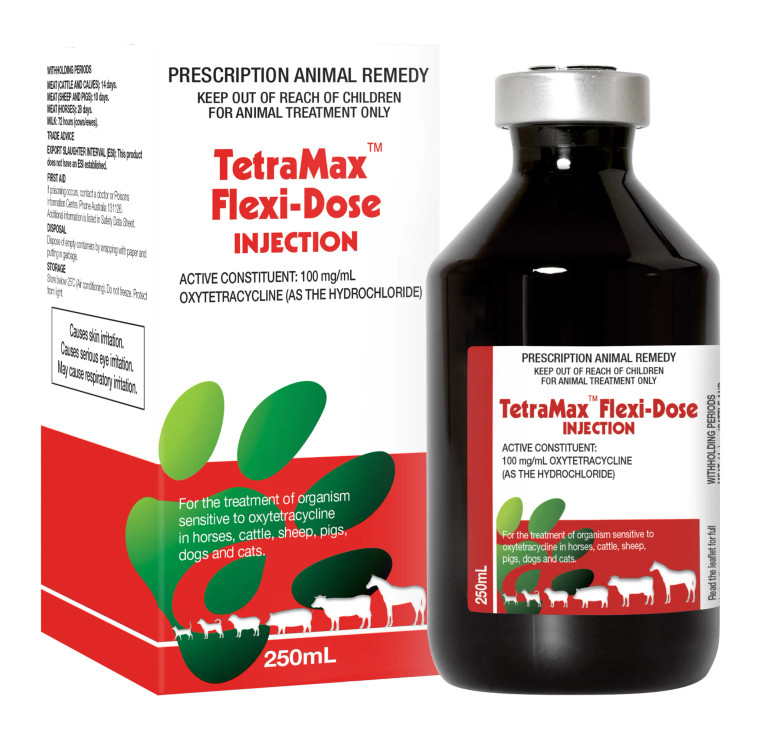Tetramax Flexi-Dose Injection - 250mL