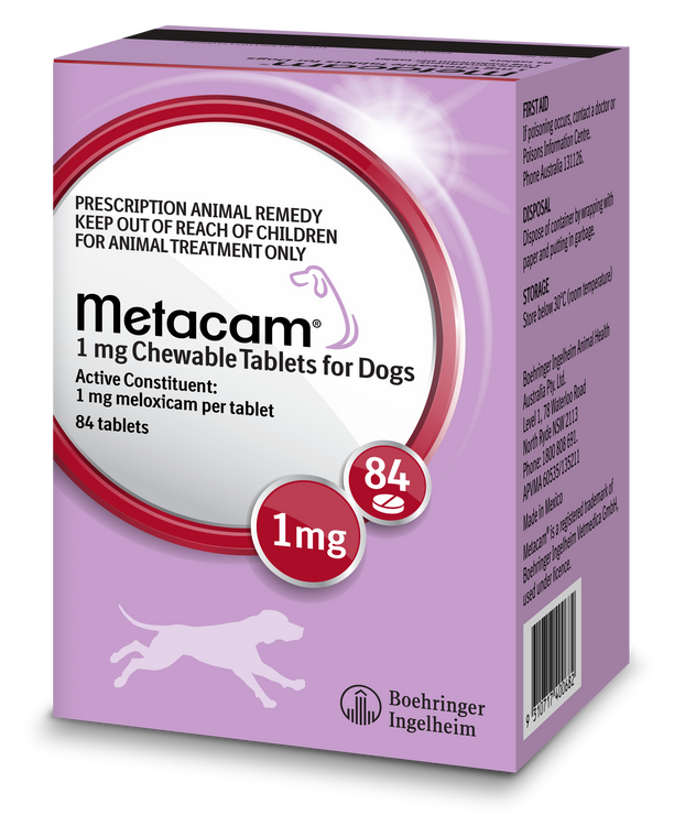 METACAM  Chewable Tablets Dogs Chewable Tablets 1 mg - 84 Tablets