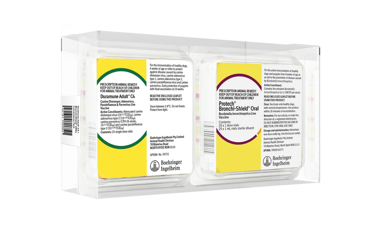 DURAMUNE C4 + Bronchi-Shield Oral Convenience Pack (Dogs)