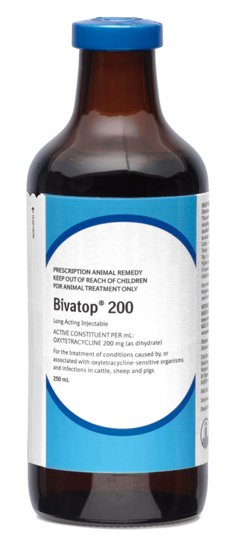BIVATOP200 200 mg/mL Injection 250 mL Bottle (Cattle, Sheep, Pigs)