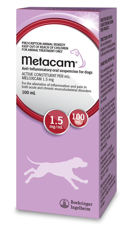 METACAM Oral Suspension Dogs 1.5 mg/mL - 100 mL Bottle