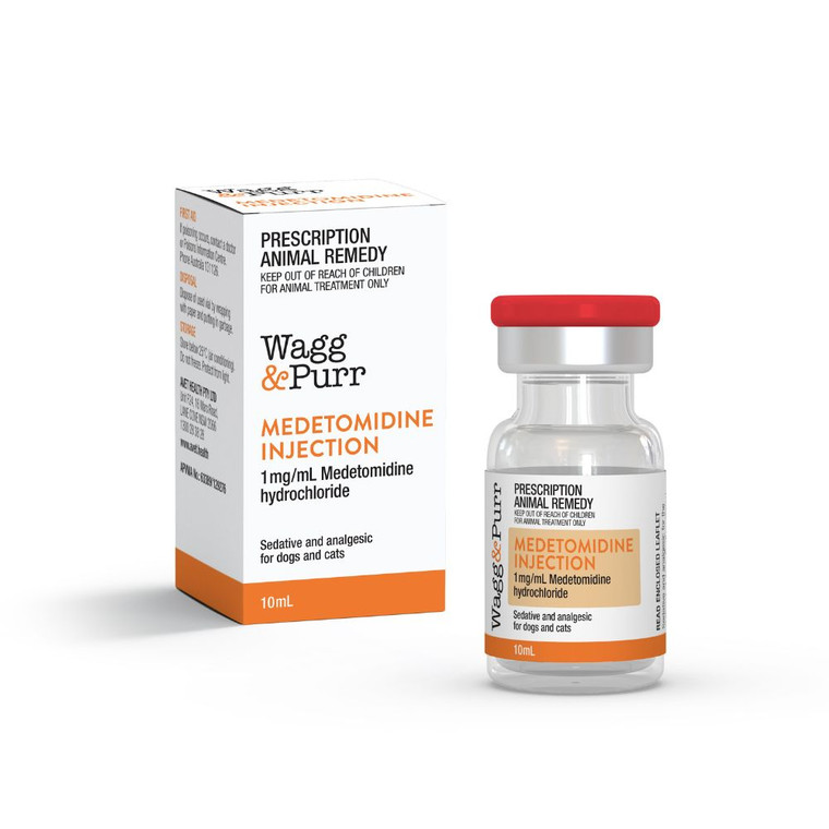 Wagg & Purr Medetomidine Injection 1mg/ml 10mL viaL
