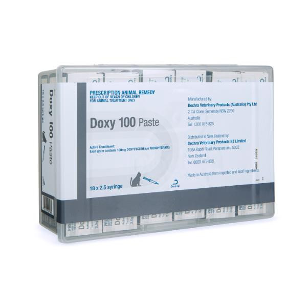 Doxy/Doxycycline 100mg Paste 2.5g (Box 18)