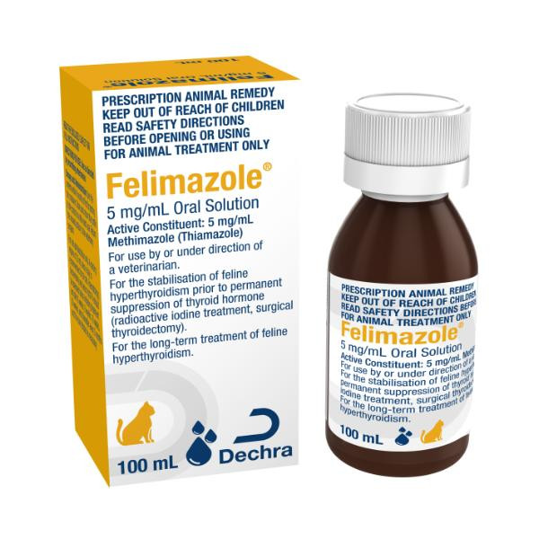 Felimazole OS 5mg/mL 100mL
