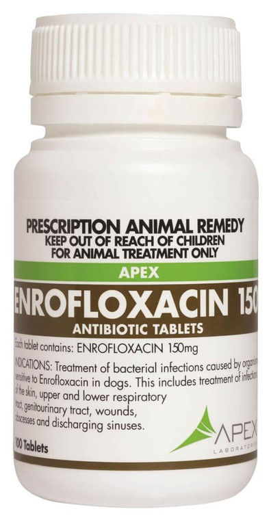 Enrobactin/Enrofloxacin 150mg Tab 100