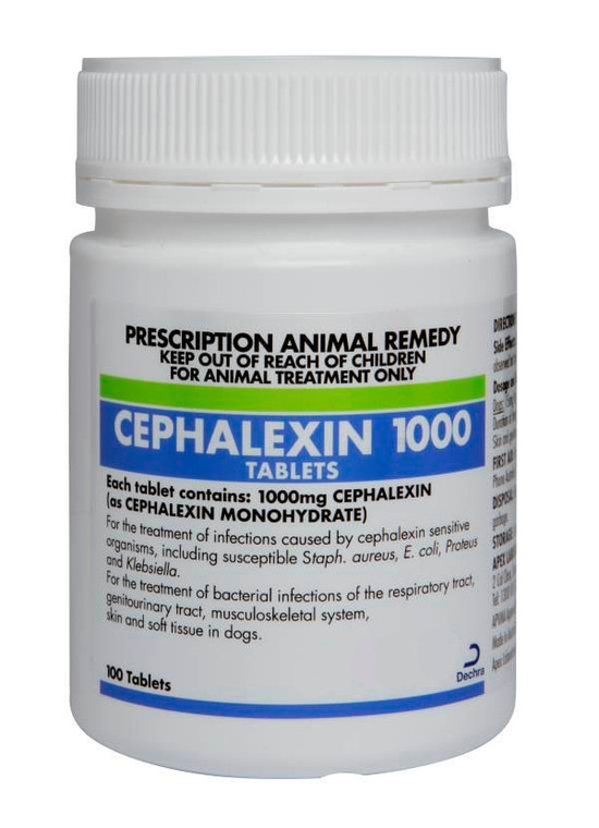 Cephacin/Cephalexin 1000mg tablets 100s