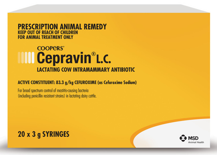 CEPRAVIN LC (20 x 3g Syringes)