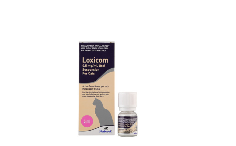 Loxicom 0.5mg/mL Oral - Cats 5mL