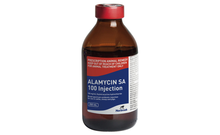 Alamycin SA 100 Injection 250mL