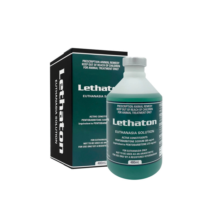 Lethaton Euthanasia Solution 480mL
