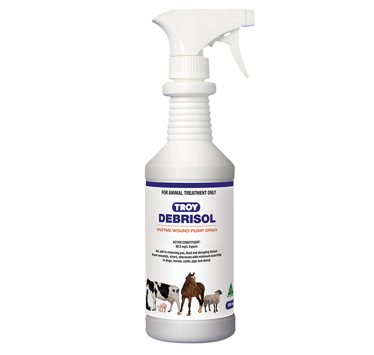 Troy Debrisol Wound Spray 500mL