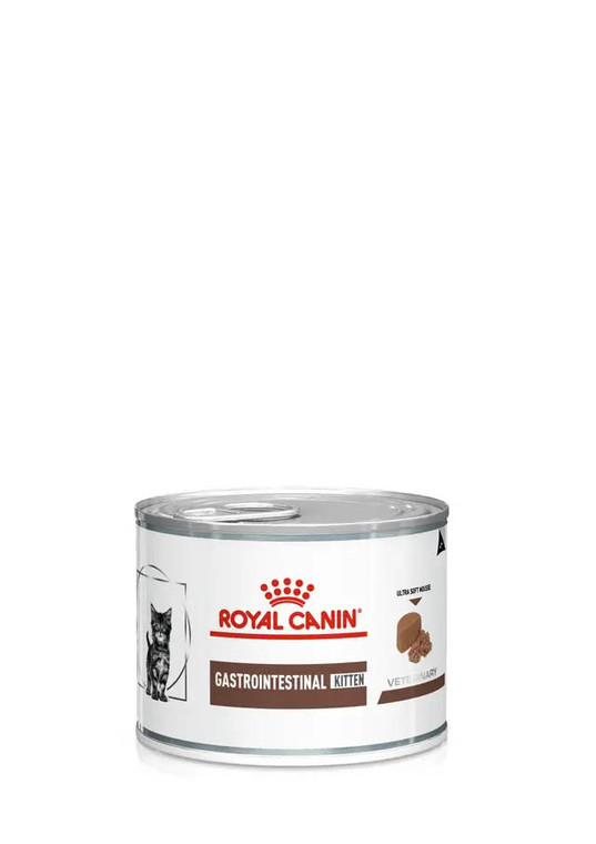 Gastrointestinal Kitten Wet Food For Cats 12 x 195g