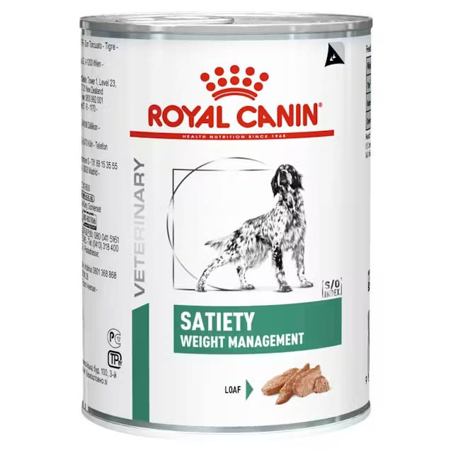 Satiety Weight Management Wet Food For Dogs 12 x 410g