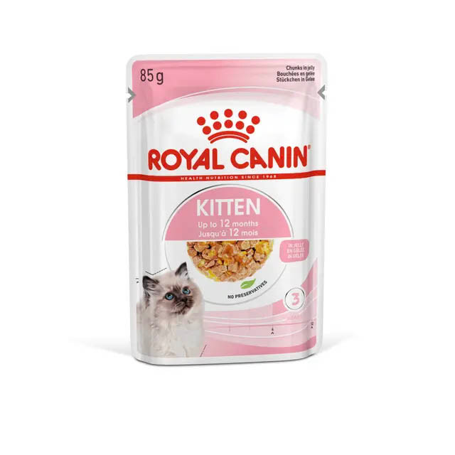 Kitten Chunks in Jelly - Wet Food 12 x 85g