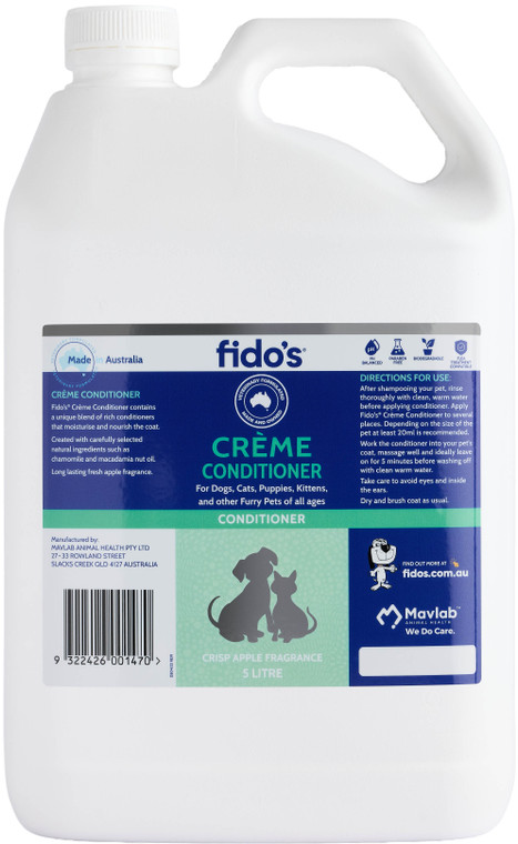 Fido's Creme Conditioner 5L