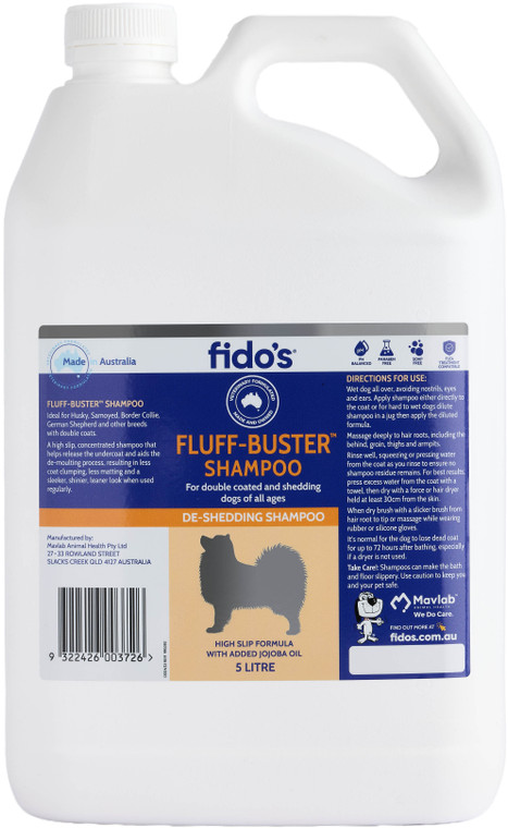 Fido's Fluff-Buster™ Shampoo 5L         