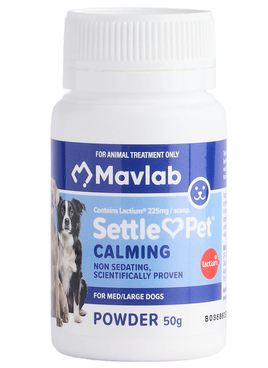 Settlepet Powder Medium To Large Dogs 50g