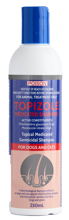 Topizole Medicated Shampoo 250ml