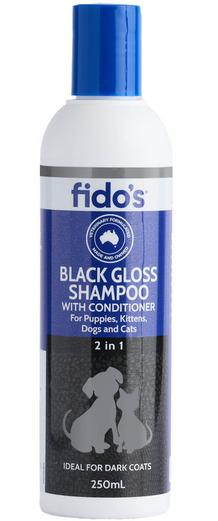 Fido's Black Gloss Shampoo 250ml