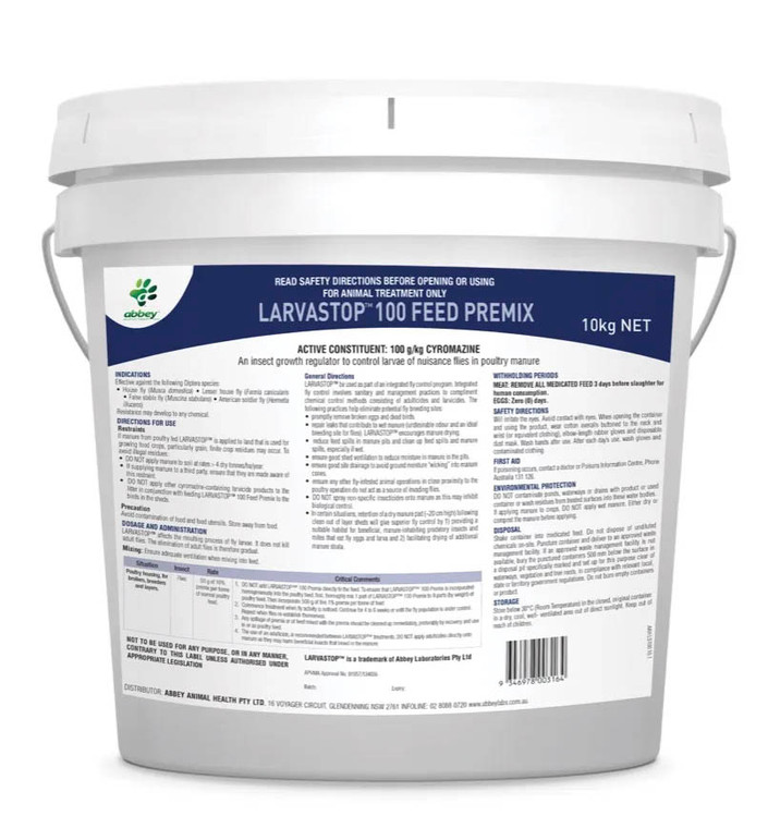 LarvaStop 100 Premix - 10kg
