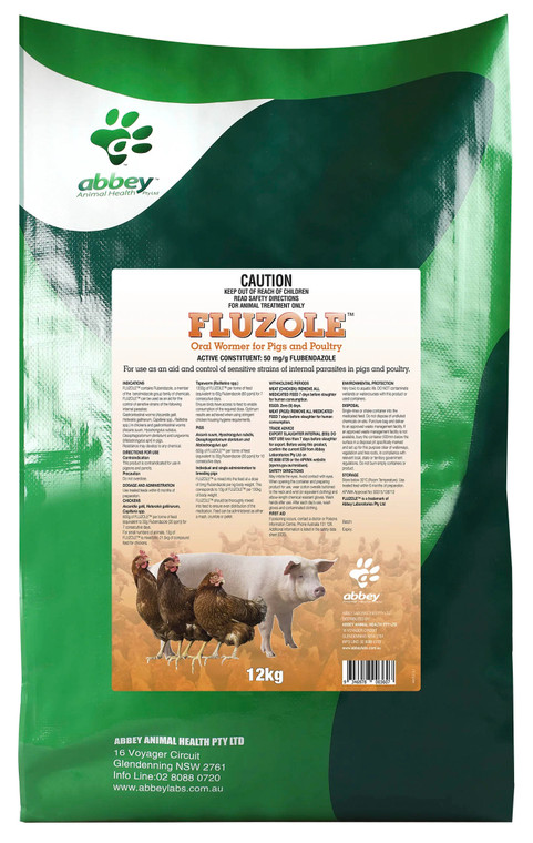 Fluzole Oral Premix - 12kg