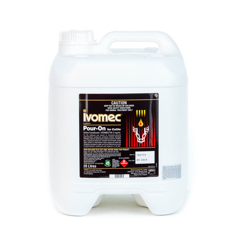 IVOMEC Pour-On for Cattle - 20 L