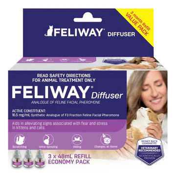 Feliway Refill Value 3Pk - 3 X 48ml