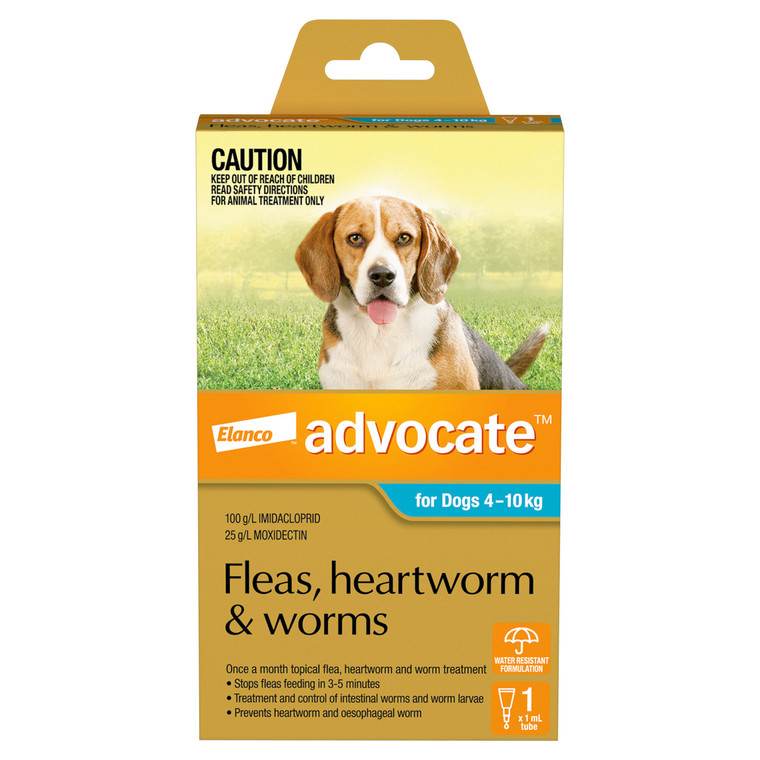Advocate For Dogs 4kg – 10kg (Medium) - Single Dose