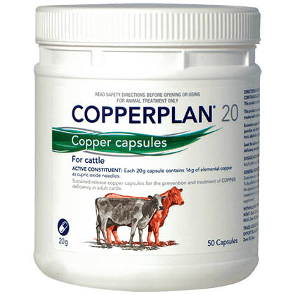 Copperplan 20G Capsules - 50 Capsules