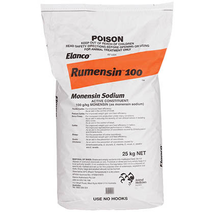 Rumensin 100 Premix - 25kg