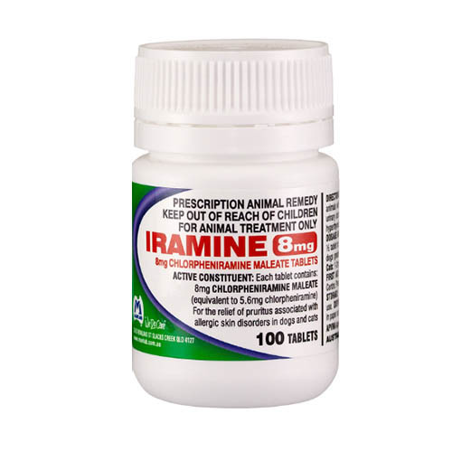Iramine 8mg Tabs - 100 Tablets