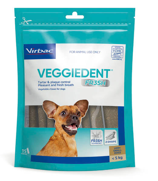 Veggiedent FR3SH XS  - Dental 15 chews