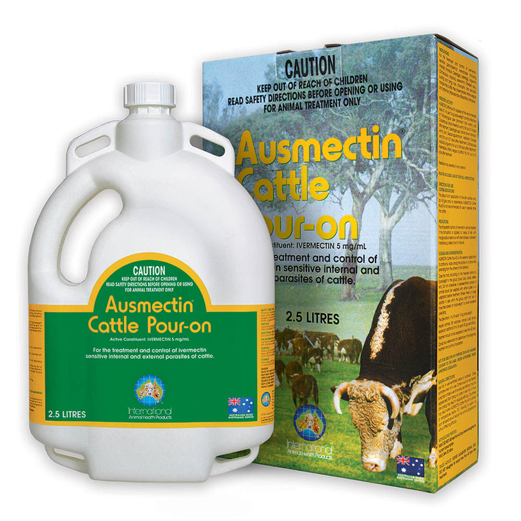 Ausmectin - Cattle Pour-on - 2.5L